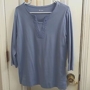 Light blue shirt size large